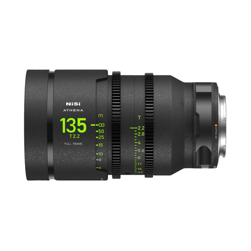 NiSi 135mm ATHENA PRIME Full Frame Cinema Lens T2.2 (RF Mount)