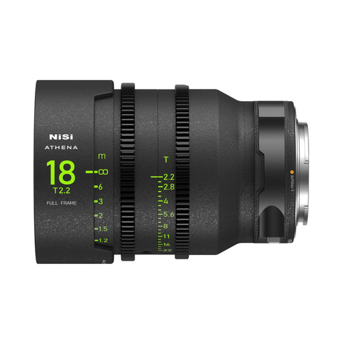 NiSi 18mm ATHENA PRIME Full Frame Cinema Lens T2.2 (L Mount)
