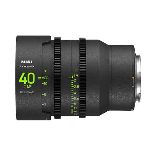 NiSi 40mm ATHENA PRIME Full Frame Cinema Lens T1.9 (E Mount)