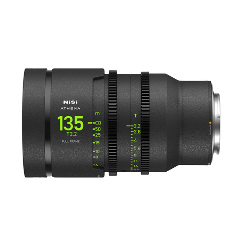 NiSi 135mm ATHENA PRIME Full Frame Cinema Lens T2.2 (G Mount)