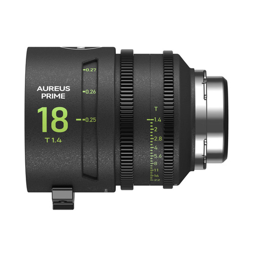 NiSi 18mm Aureus Prime Full Frame T1.4 Cinema Lens (PL Mount)