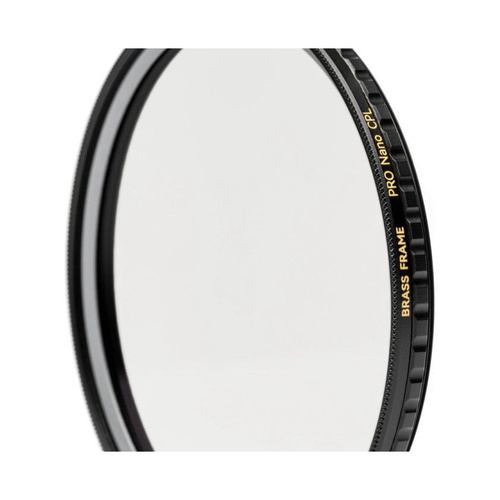 NiSi 40.5mm True Color Pro Nano CPL Circular Polarising Filter (Brass Frame)