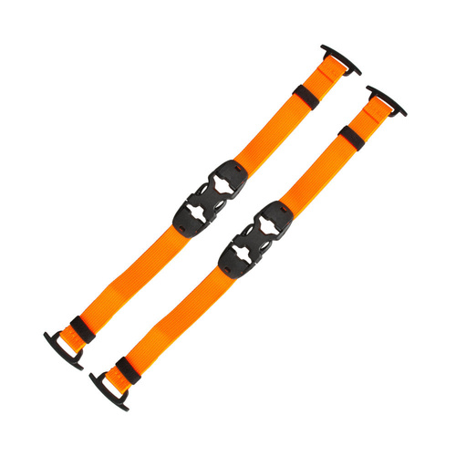 Summit Creative Tenzing Front Buckle Strap Set of 2 (Orange)