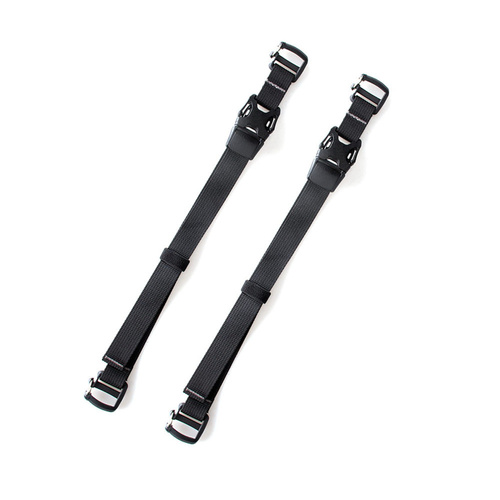 Summit Creative Bottom Buckle Strap Set of 2 (Black)