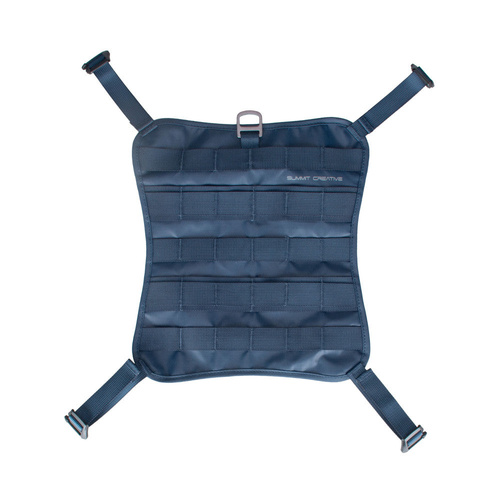 Summit Creative Backpack Expansion Multi-Functional Molle Accessory Plate (Blue)