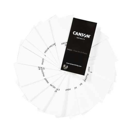 Canson MEDIA SMALL SAMPLER WITHOUT IMAGES 5x11cm