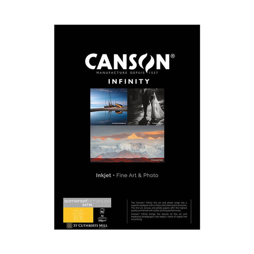 Canson SOMERSET ENHANCED 225GSM A2 25 Sheets