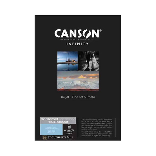 Canson Somerset Enhanced Rag 240GSM A3+ 25 Sheets