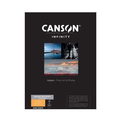 Canson ARCHES BFK RIVES PURE 310GSM A2 25 Sheets