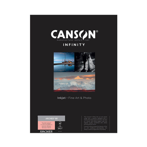 Canson ARCHES 88 RAG 310GSM A2 Sheets