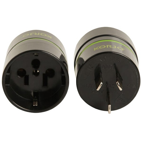 Korjo Adaptor For Australia - Europe & USA to Aus