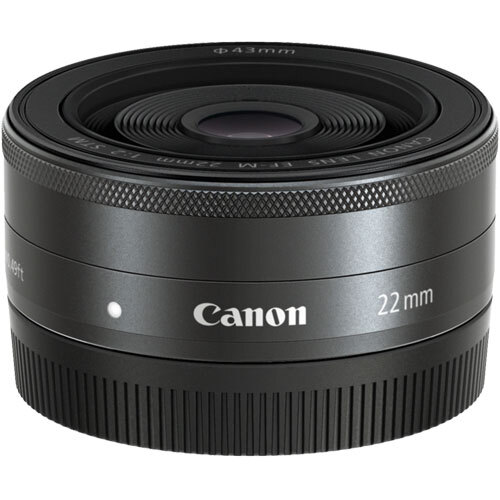 Canon EF-M 22mm f/2 STM Lens