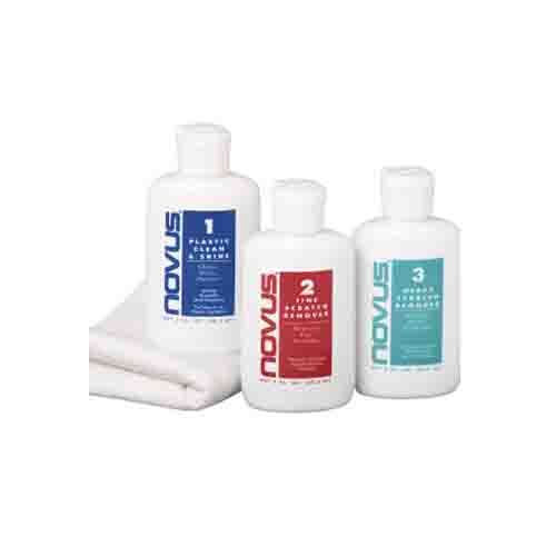 Novus Cleaning Scratch Remover Kit for Acrylic