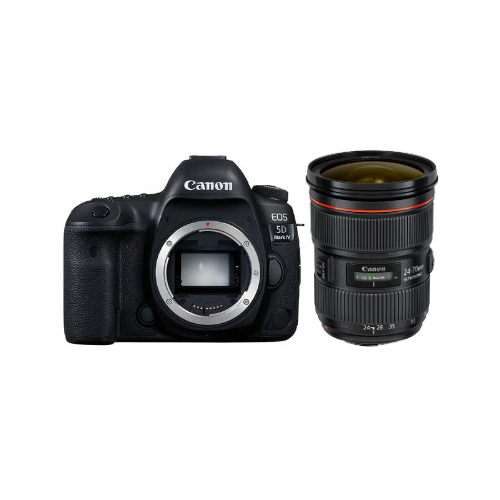 Canon EOS 5D  IV DSLR + 24-70mm f/2.8L II Lens