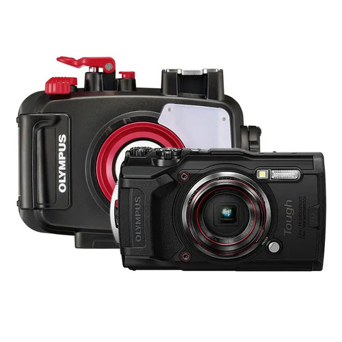 Olympus TG-6 + Underwater Housing - Black