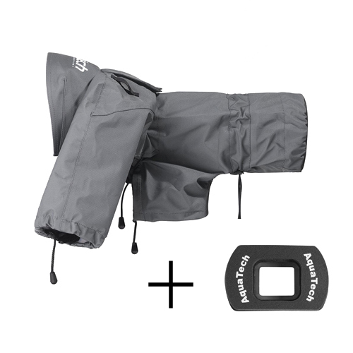 AquaTech SSRC Sports Shield Rain Cover + Eyepiece - Medium - Fujifilm FEP-2