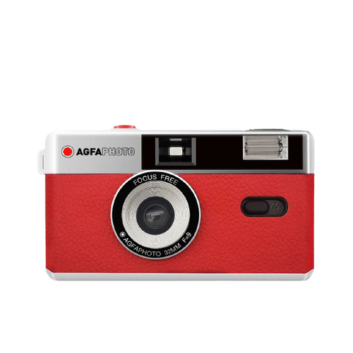 AgfaPhoto Reusable 35mm Film Camera - Red
