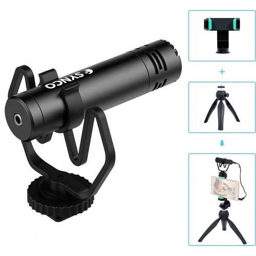 Synco M1P Vlogging Microphone Kit for Smartphones & Cameras