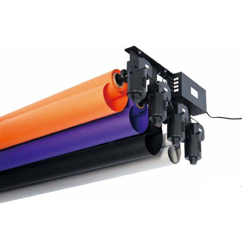 Nanlite BE-4R Motorised Background - 4 Roll Kit with Remote Control