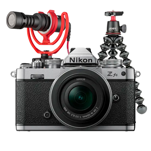 Nikon Z fc Black + Z DX 16-50 VR SL + Content Creator Kit