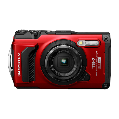 OM SYSTEM Tough TG-7 Waterproof Camera - Red