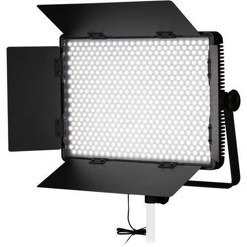 Nanlite 1200DSA DMX LED Panel with VLock Battery Feature and Barn Doors