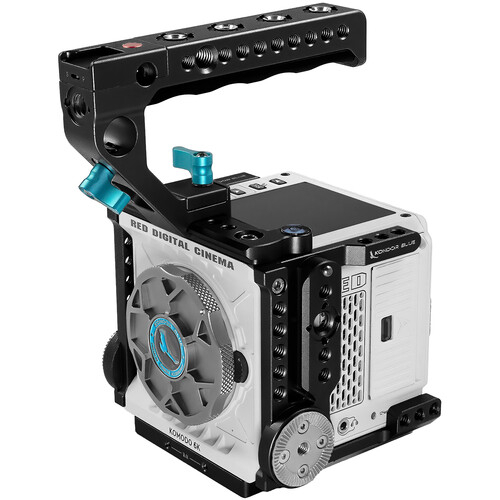 Kondor Blue Komodo Cage with Top Handle - Black