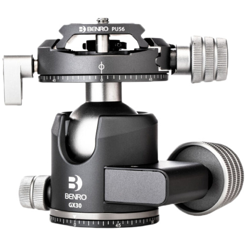 Benro GX30 Low Profile Ball Head, PU56 Plate