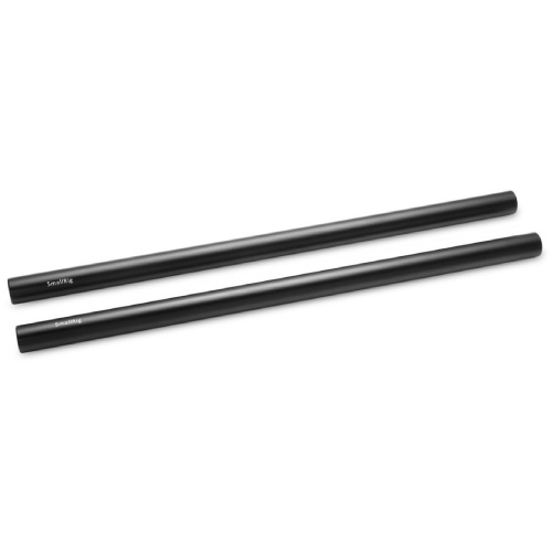SmallRig 15mm Black Aluminium Alloy Rod (M12-30cm / 12in) (2pcs) 1053