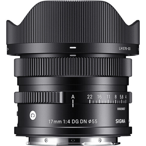Sigma 17mm f/4 DG DN Contemporary Lens for L Mount