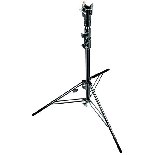 Manfrotto Alu Senior Air-Cushioned Stand with Leveling Leg (Black, 10.3')