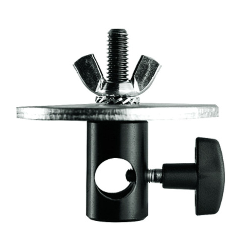 Manfrotto 179 16mm Female Adapter with 3/8" Screw and 80mm Disc