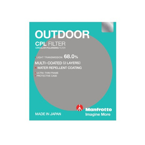 Manfrotto 490949M 49mm Outdoor Circular Polarising Filter