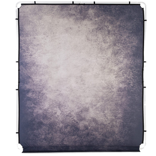 Manfrotto LL LB7929 EzyFrame Vintage Background Cover 6.5 x 7.5' - Smoke