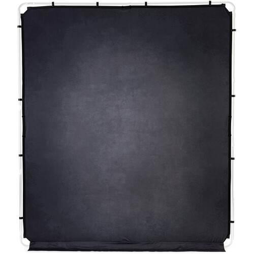Manfrotto LL LB7937 EzyFrame Vintage Background Cover - 6.5 x 7.5', Pewter