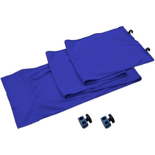 Manfrotto LL LB7944 Panoramic Background Connection Kit - Chroma Key Blue