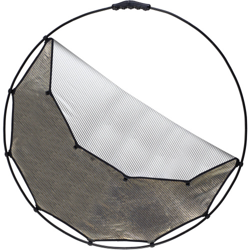 Manfrotto LL LR3310 Halo Compact Reflector, Sunlite/Soft Silver - 32"