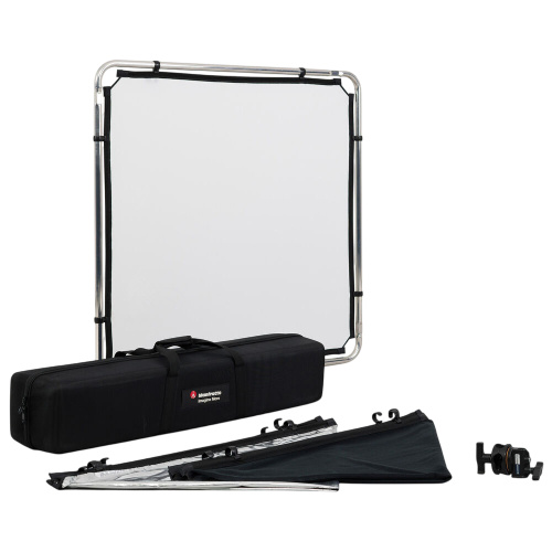 Manfrotto MLLC1101K Small Pro Scrim All-in-One Kit - 3.6 x 3.6'