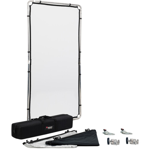 Manfrotto MLLC1201K Medium Pro Scrim All-in-One Kit - 3.6 x 6.5'