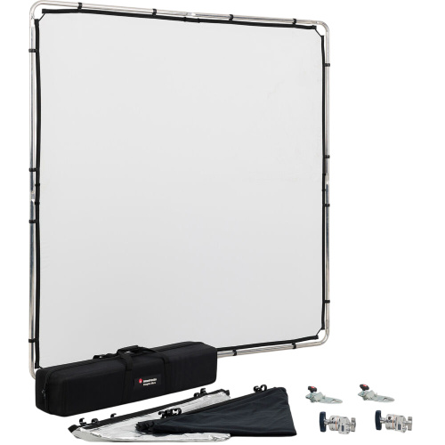 Manfrotto MLLC2201K Large Pro Scrim All-in-One Kit - 6.5 x 6.5'