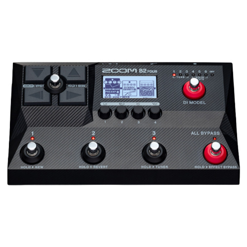 Zoom B2 Four Guitar Effects & Amp Simulator
