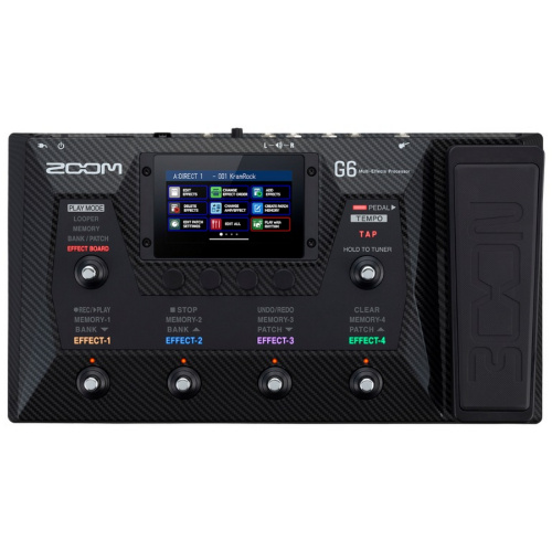 Zoom G6 Guitar Multi-Effects Pedal