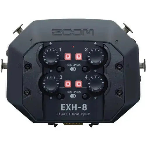 Zoom EXH-8 Quad XLR Input Capsule for H8 Recorder