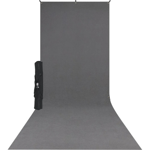 Westcott X-Drop Kit Inc Neutral Grey Sweep Background 1.5m x 3.7m