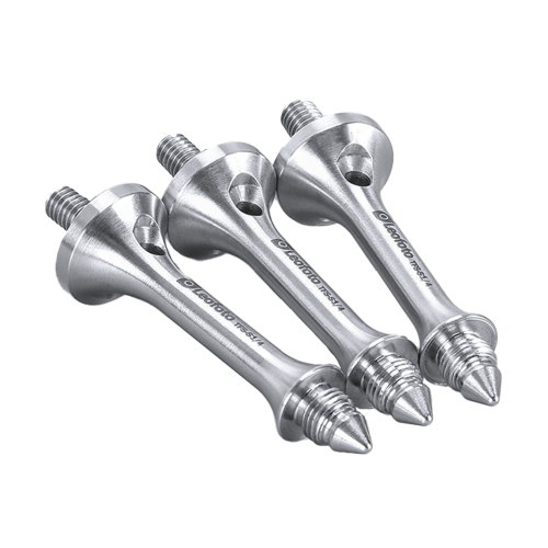 Leofoto TFS-S1/4 81mm Long Tripod Spikes for 1/4" Threaded Tripod Legs