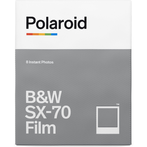 Polaroid B&W SX-70 Film - Pack of 8 Sheet