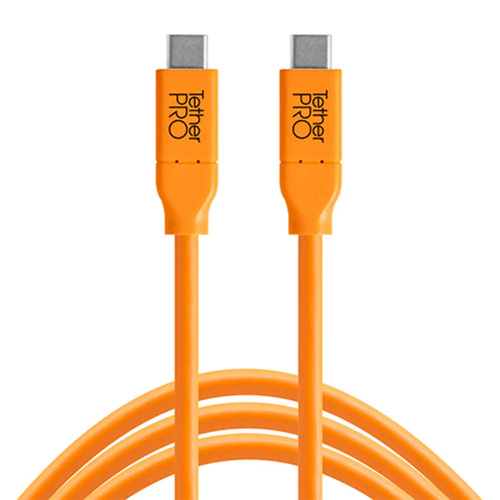 Tether Tools Tetherpro Usb-c To Usb-c 3m Hi-Vis Orange