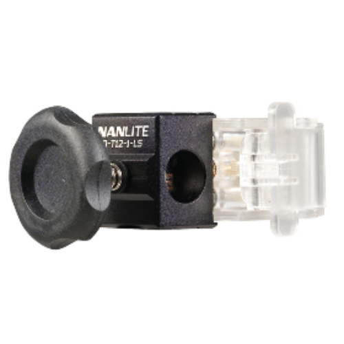Nanlite HD-T12-1-BPR T12 LED Pavotube Clip with 2-Way Baby Pin Receiver
