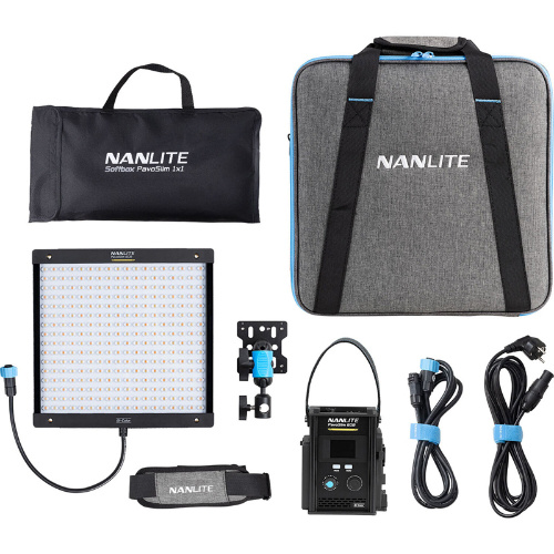 Nanlite PavoSlim 60B LED Bi-Colour Panel Light with Quick Softbox