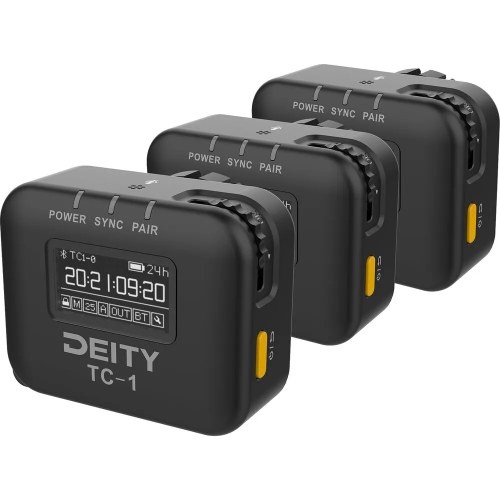 Deity TC-1 Wireless Timecode Box 3 Pack Kit